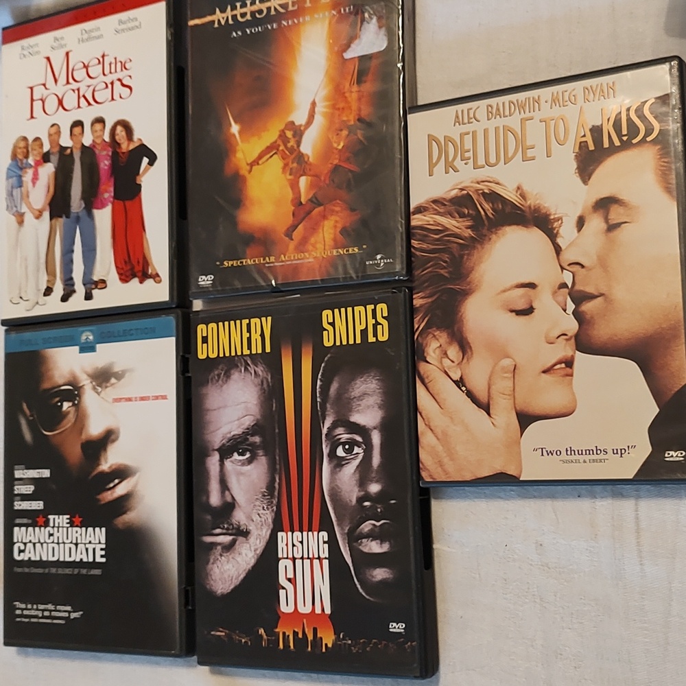 5 DVDs